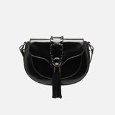 BOLSA TIRACOLO PRETA MÉDIA BARBICACHO A 50011 0948 0003 AREZZO